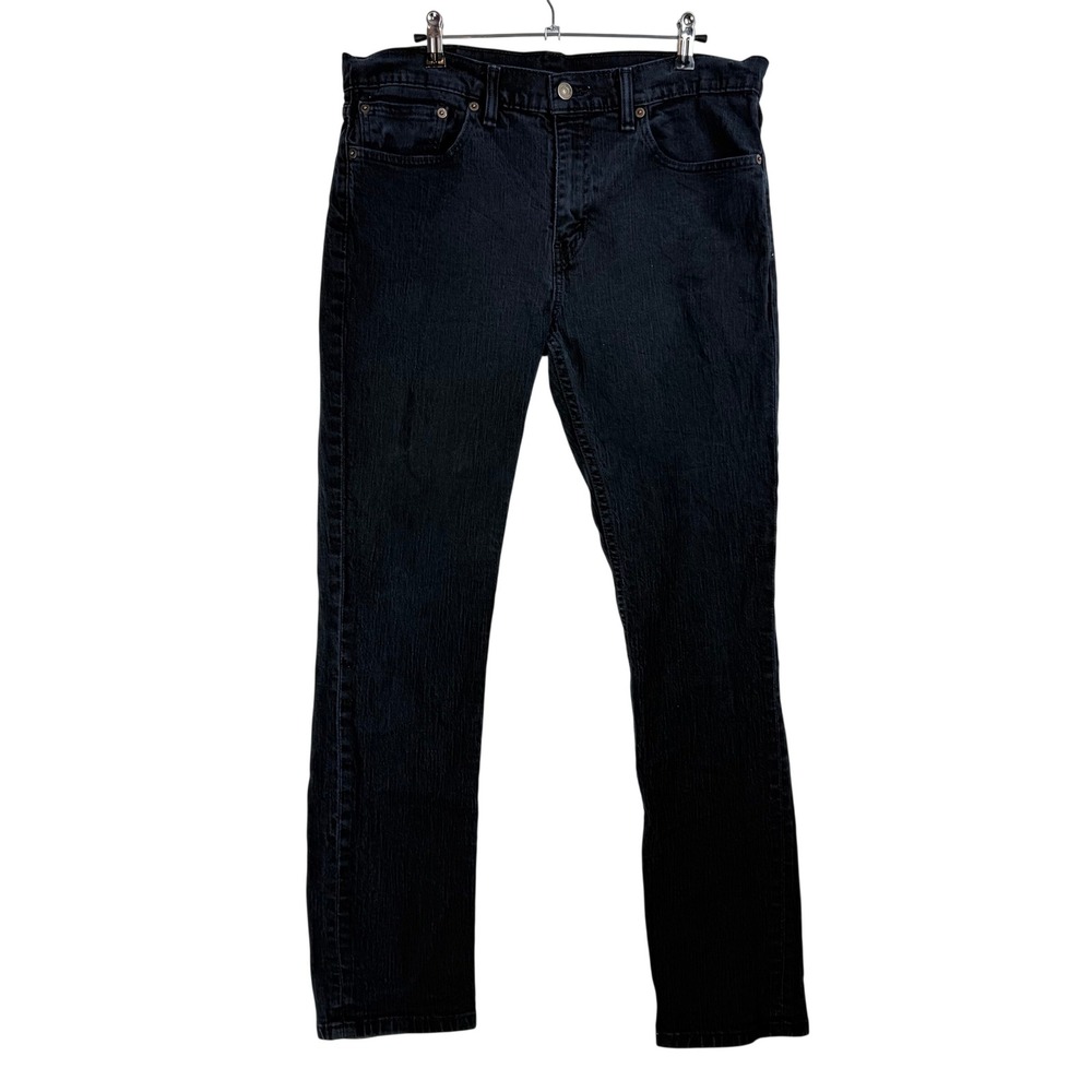 Levi's 511 Slim Fit Jeans Mens‎ W34 L32 Black Denim Pants